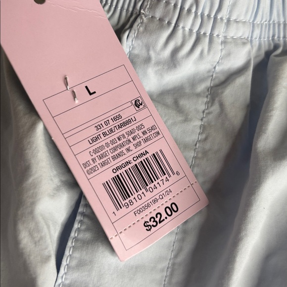 Light Blue Cargo Pants - Picture 2 of 5